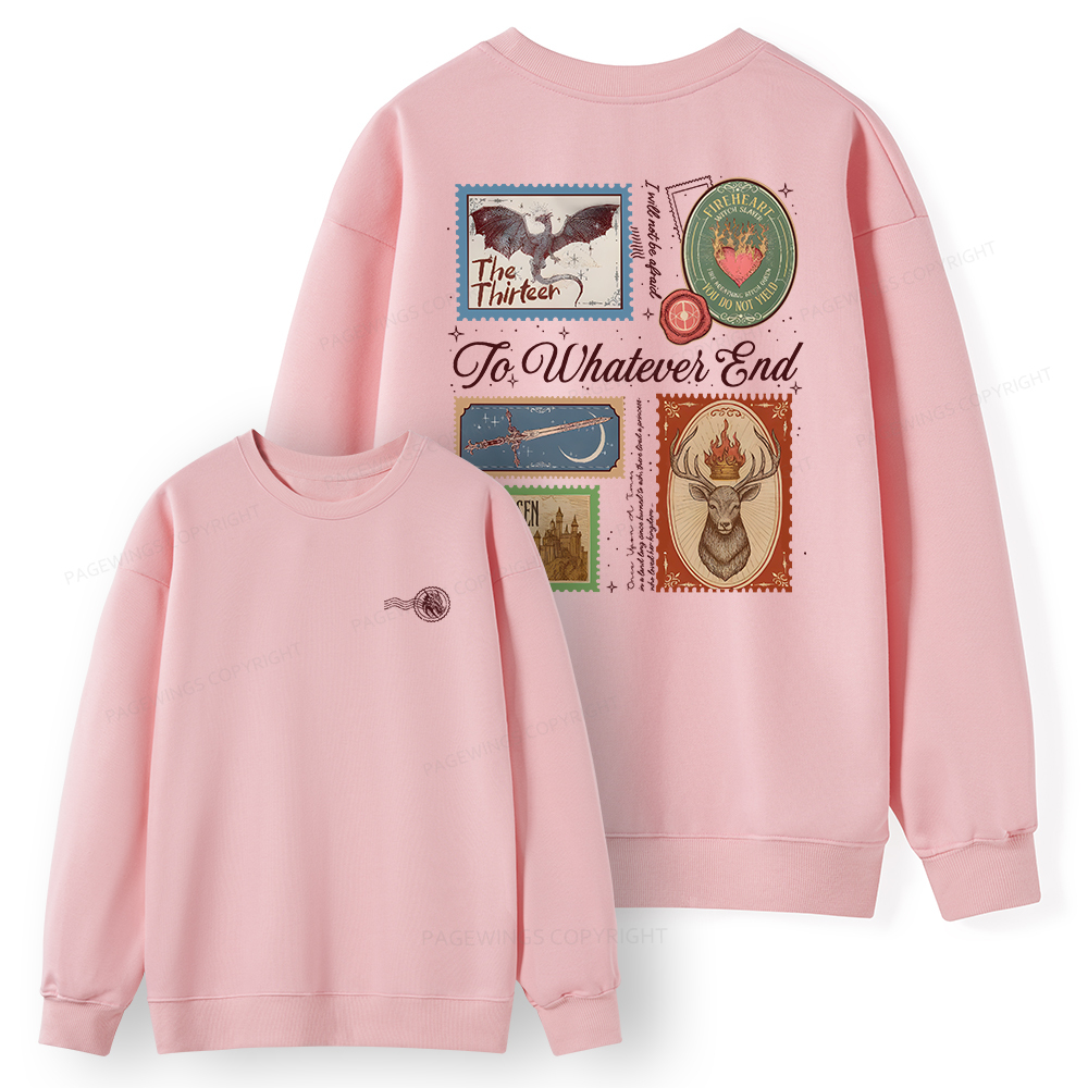 Pagewings To Whatever End Unisex Classic Sweatshirt