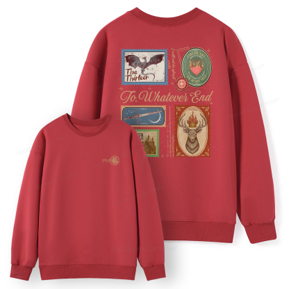 Pagewings To Whatever End Unisex Classic Sweatshirt