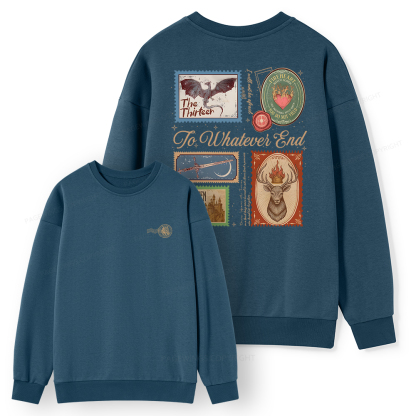 Pagewings To Whatever End Unisex Classic Sweatshirt