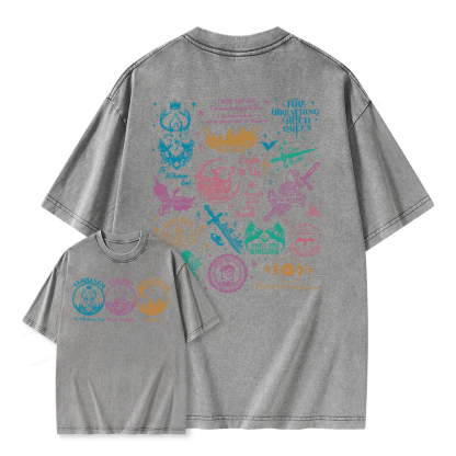 Pagewings Fantastic Reader Unisex Washed T-shirt