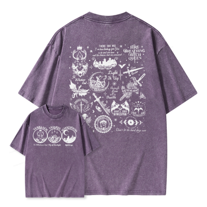Pagewings Fantastic Reader Unisex Washed T-shirt