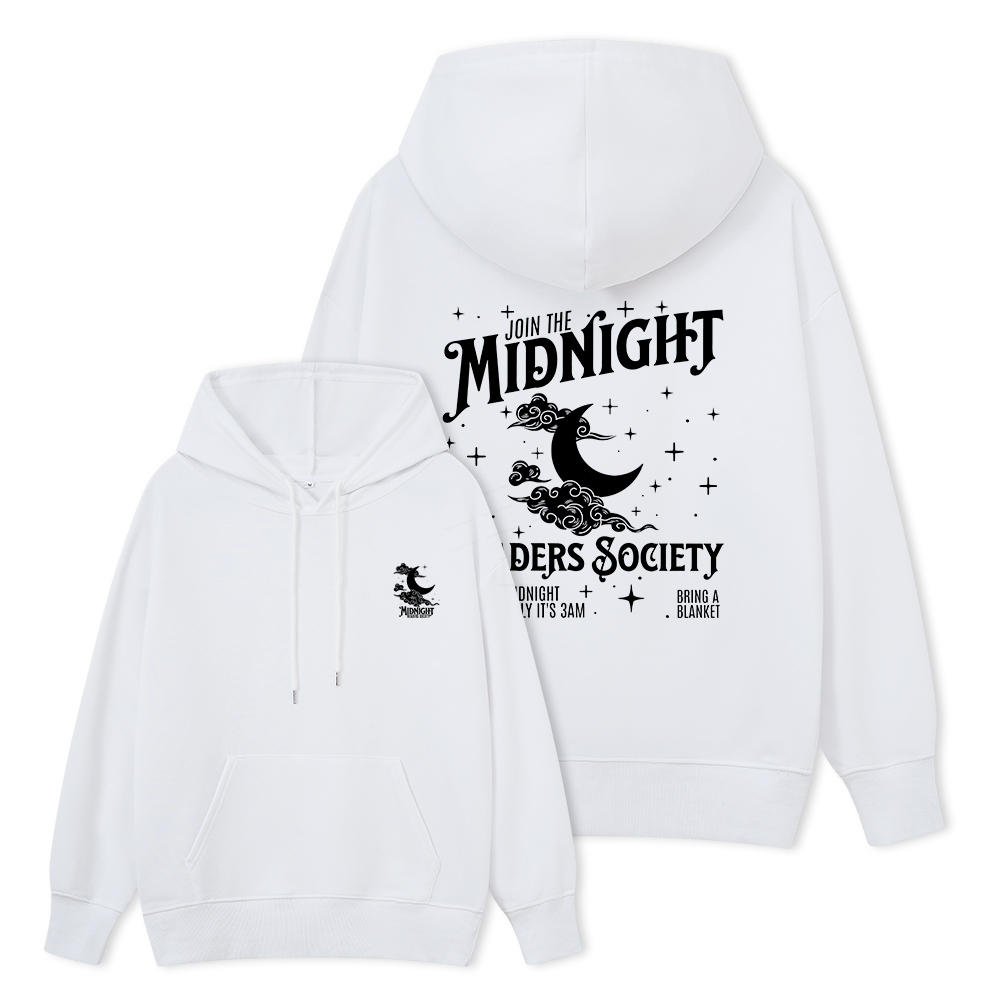 Pagewings Late Night Readers Book Club Unisex Classic Hoodie