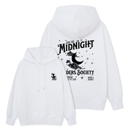 Pagewings Late Night Readers Book Club Unisex Classic Hoodie