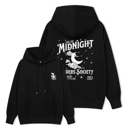 Pagewings Late Night Readers Book Club Unisex Classic Hoodie