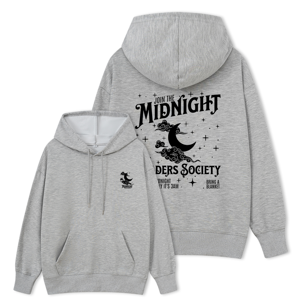 Pagewings Late Night Readers Book Club Unisex Classic Hoodie
