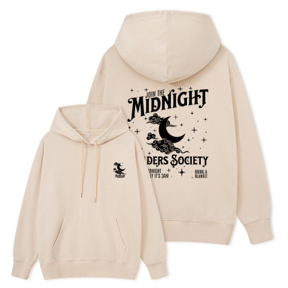 Pagewings Late Night Readers Book Club Unisex Classic Hoodie