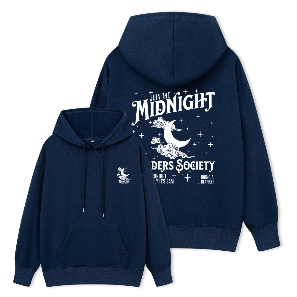 Pagewings Late Night Readers Book Club Unisex Classic Hoodie