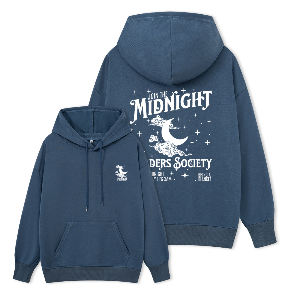 Pagewings Late Night Readers Book Club Unisex Classic Hoodie