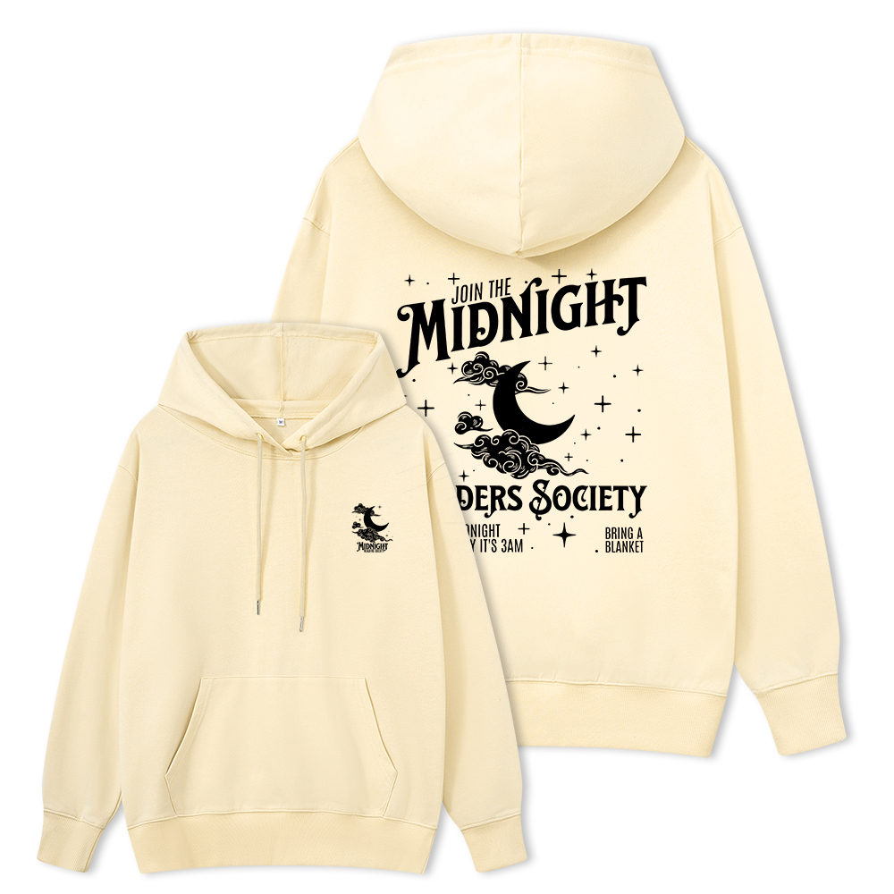 Pagewings Late Night Readers Book Club Unisex Classic Hoodie