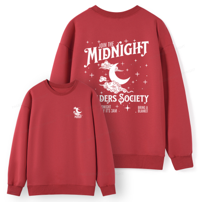 Pagewings Late Night Readers Book Club Unisex Classic Sweatshirt