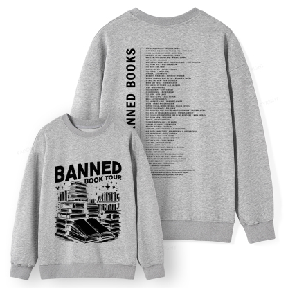 Pagewings Banned Books Tour Unisex Classic Sweatshirt