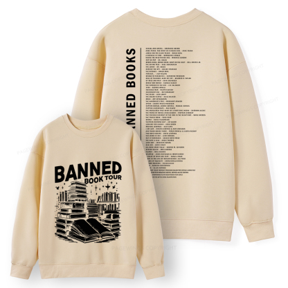 Pagewings Banned Books Tour Unisex Classic Sweatshirt