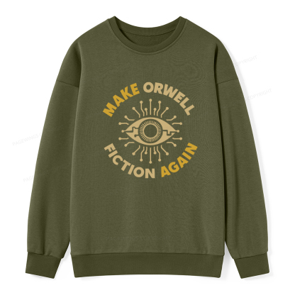 Pagewings Make Orwell Fiction Again Unisex Classic Sweatshirt
