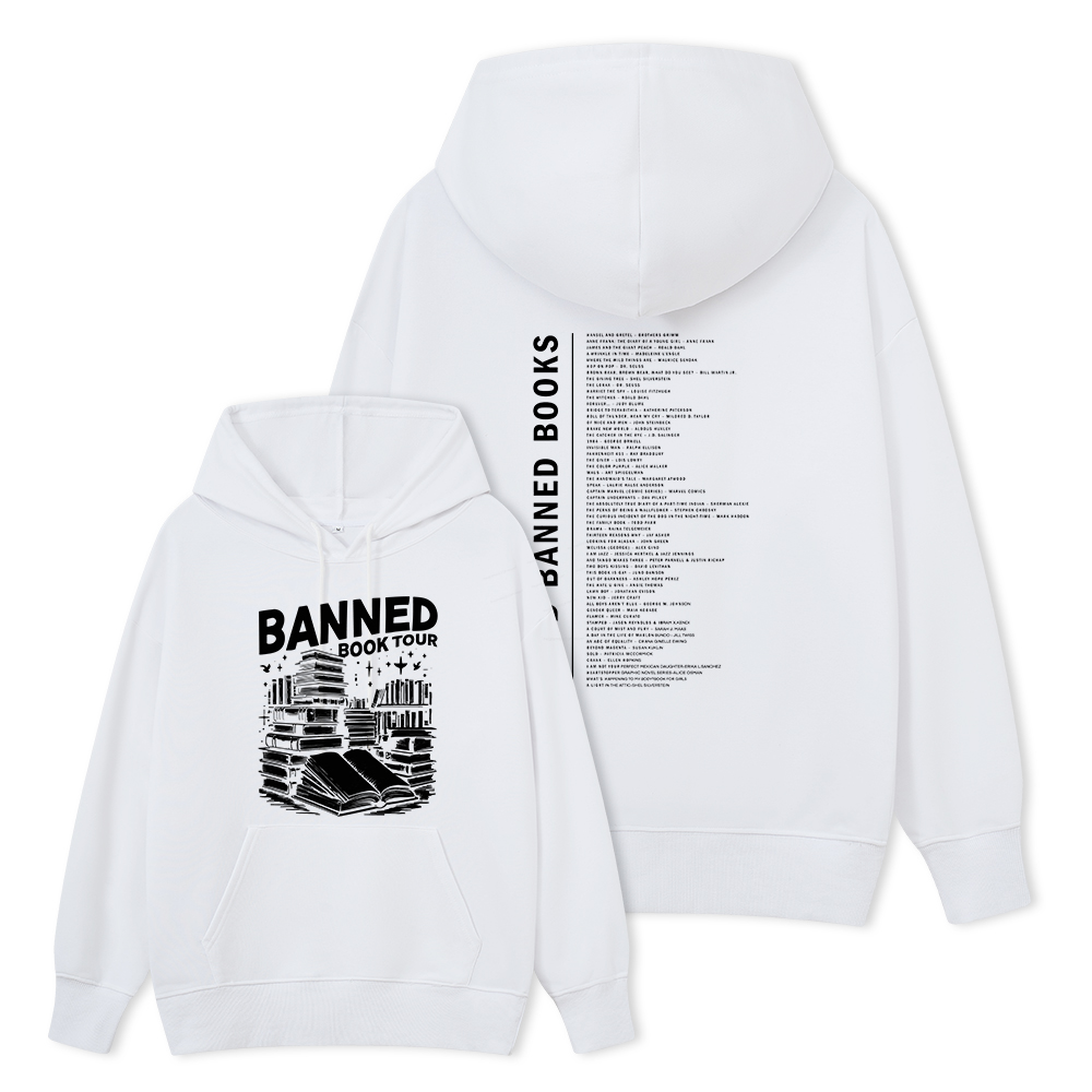 Pagewings Banned Books Tour Unisex Classic Hoodie