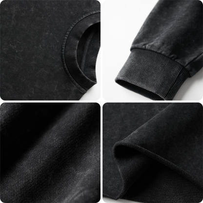 A-水洗截短长袖卫衣上架模版Pagewings I'm With The Banned Women Washed Crop Sweatshirt