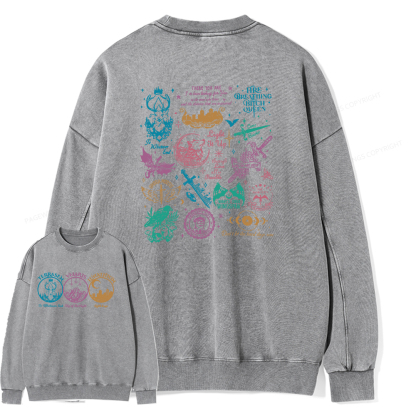 Pagewings Fantastic Reader Unisex Washed Sweatshirt