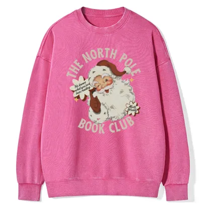 Pagewings Personalized Book Club Unisex Washed Sweatshirt