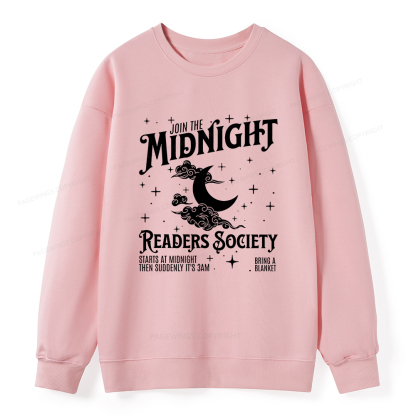 Pagewings Late Night Readers Book Club Unisex Classic Sweatshirt
