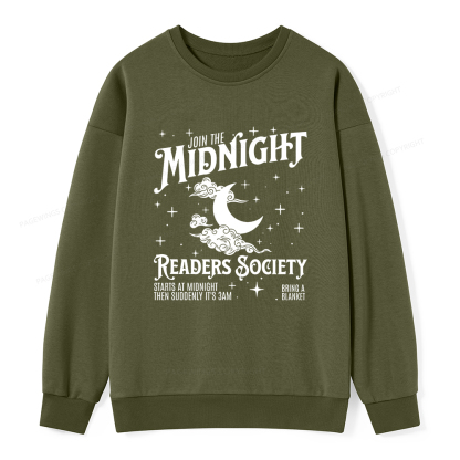 Pagewings Late Night Readers Book Club Unisex Classic Sweatshirt