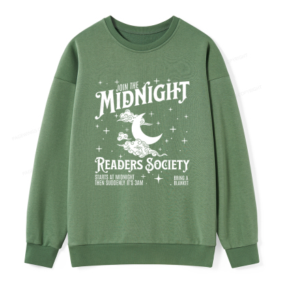 Pagewings Late Night Readers Book Club Unisex Classic Sweatshirt