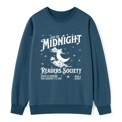 Pagewings Late Night Readers Book Club Unisex Classic Sweatshirt