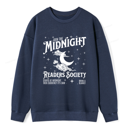 Pagewings Late Night Readers Book Club Unisex Classic Sweatshirt