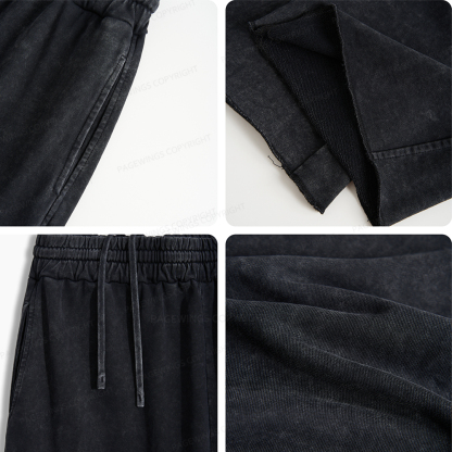 A-工装裤上架模版Pagewings I'm With The Banned Unisex Cargo Sweatpants