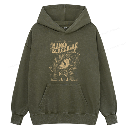 Pagewings ACOTAR Crescent City Rhysand Unisex Washed Hoodie