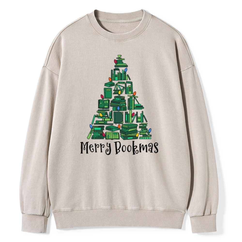 Pagewings Christmas Party Tee Washed Sweatshirt