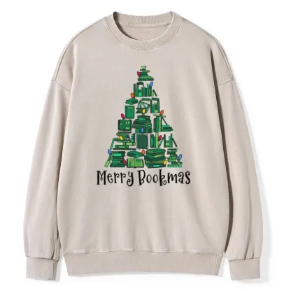 Pagewings Christmas Party Tee Washed Sweatshirt