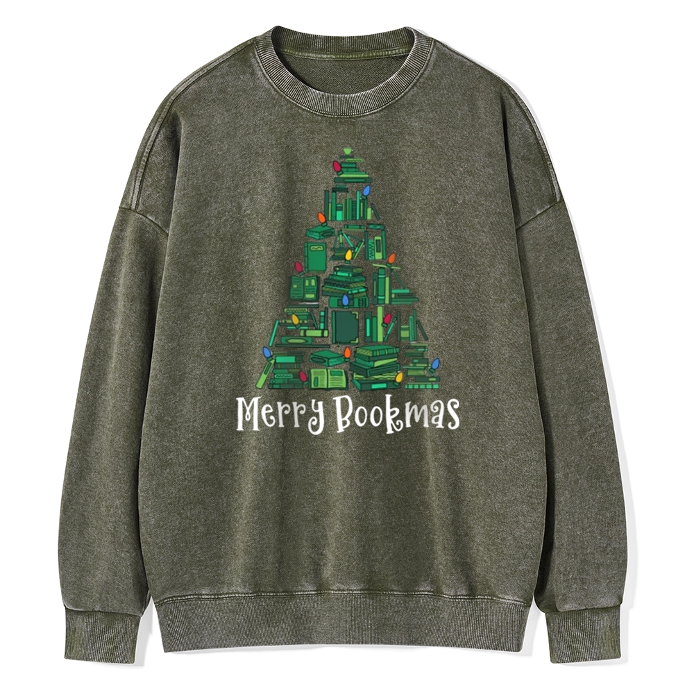 Pagewings Christmas Party Tee Washed Sweatshirt