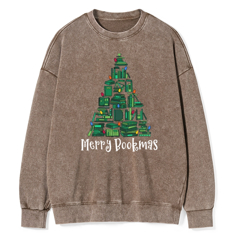 Pagewings Christmas Party Tee Washed Sweatshirt