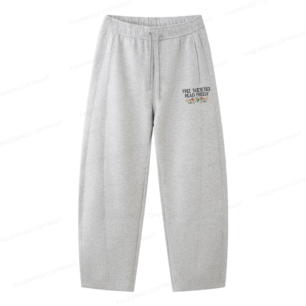 Pagewings Read Freely Unisex Barrel Sweatpants