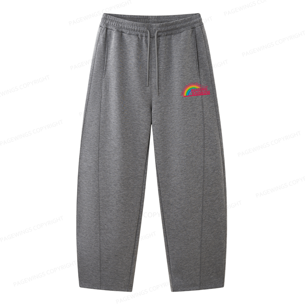 Pagewings Reading Rainbow Unisex Barrel Sweatpants