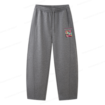 Pagewings Library Week Poster 1996 Unisex Barrel Sweatpants