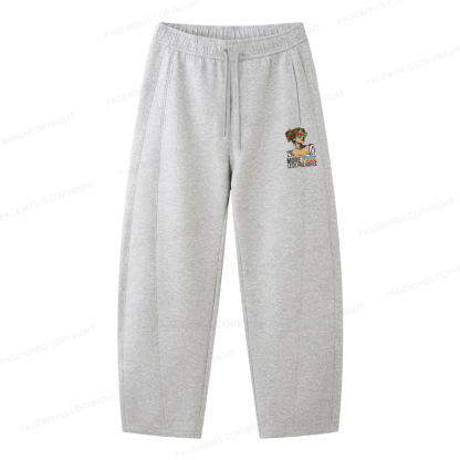 Pagewings More Pride Less Prejudice Unisex Barrel Sweatpants