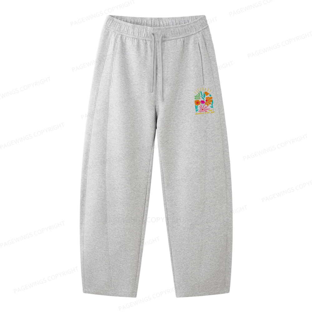 Pagewings Literacy And Justice Unisex Barrel Sweatpants