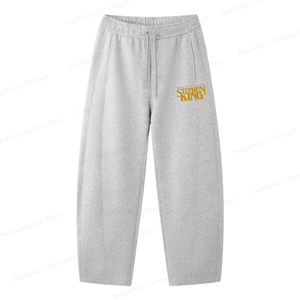 Pagewings Based On A Novel By Stephen King Unisex Barrel Sweatpants