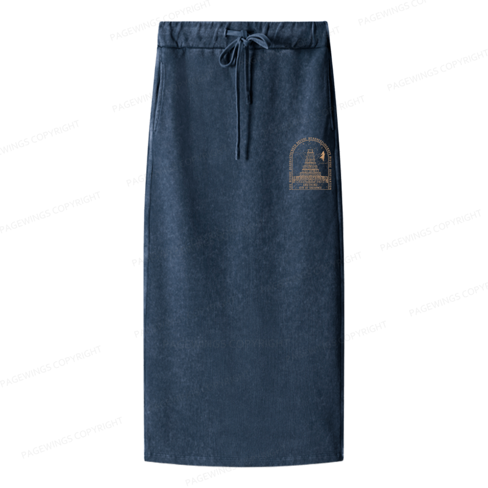 Pagewings Life Before Death Strength Before Weakness Women Washed Long Skirts