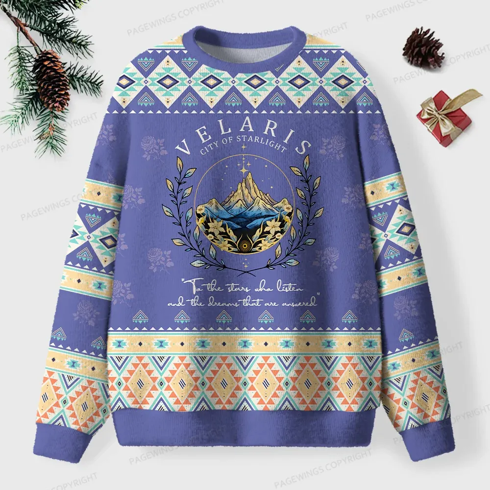Pagewings Velaris City Of Starlight Unisex Ugly Sweatshirt