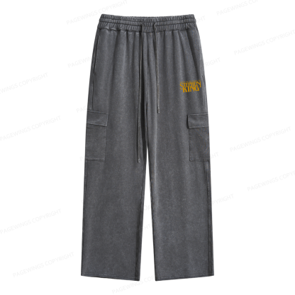 Pagewings Based On A Novel By Stephen King Unisex Washed Cargo Sweatpants