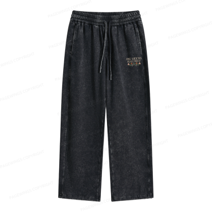 Pagewings Read Freely Unisex Washed Sweatpants