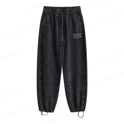 Pagewings Read Freely Unisex Washed Sweatpants