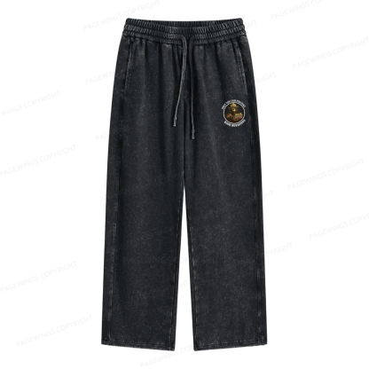 Pagewings Only You Can Prevent Book Burnings Unisex Washed Sweatpants