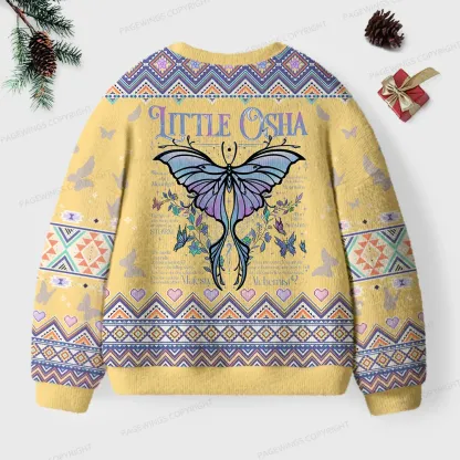 Pagewings Little Osha Unisex Ugly Knit Sweatshirt