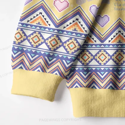 Pagewings Little Osha Unisex Ugly Knit Sweatshirt