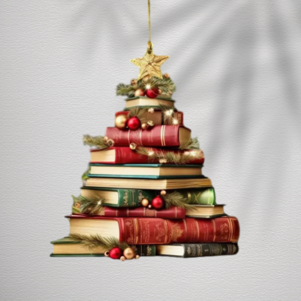 Pagewings Christmas Book Tree Ornament