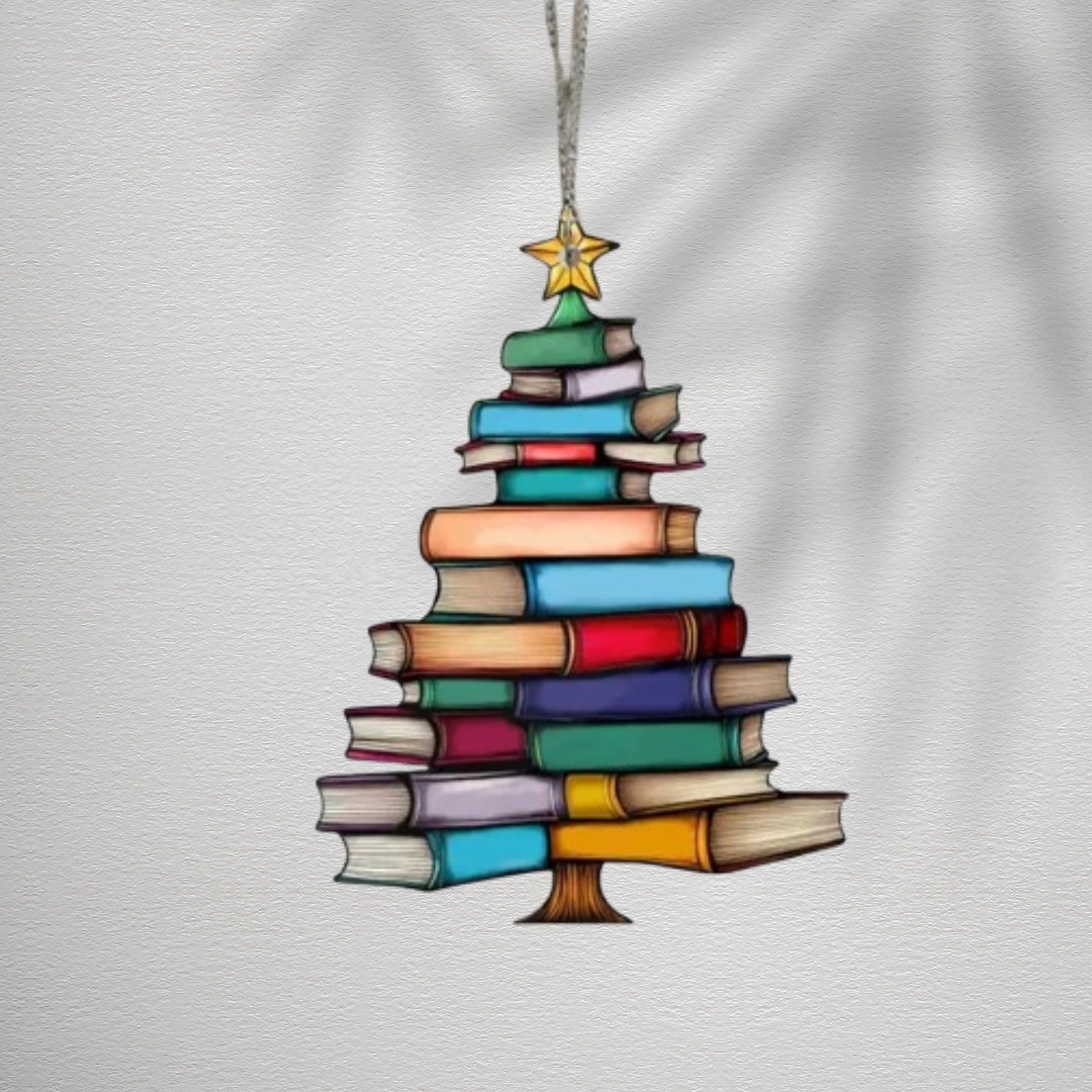 Pagewings Christmas Book Tree Ornament