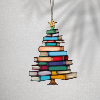 Pagewings Christmas Book Tree Ornament