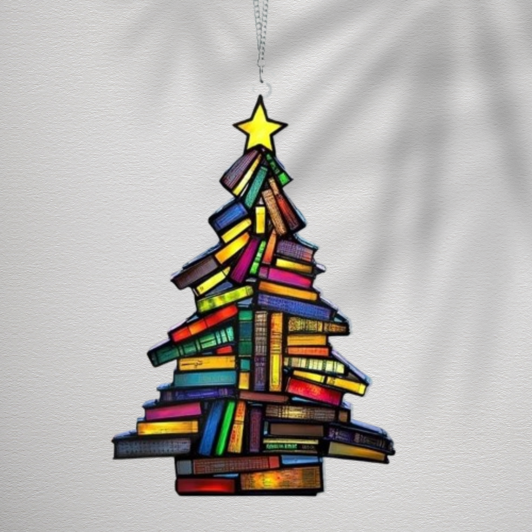 Pagewings Christmas Book Tree Ornament